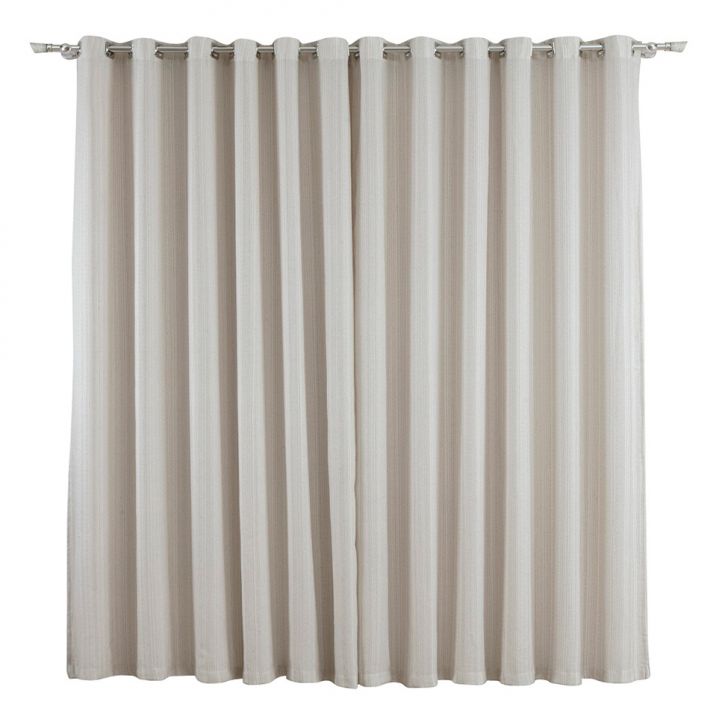 Cortina com Ilhós Gardenia 260x230 cm Branca