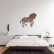 Quadro Escultura Corpo Zebra One Line 100x82 Marrom