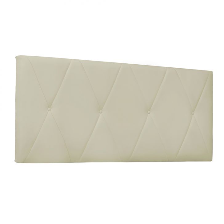 Painel para Cama Box Queen Aquilla Poliuretano Marfim