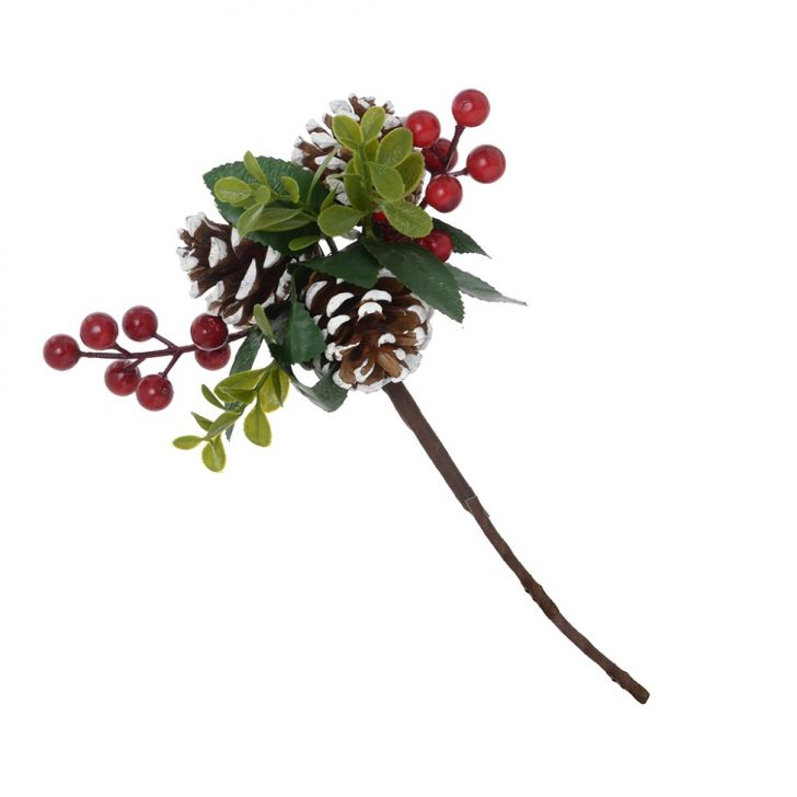 Galho Natalino Colorido