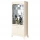 Cristaleira com 02 Portas de Vidro Sala de Jantar Infinity Off White - Frade Movelaria