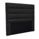 Cabeceira Decorativa Queen Size 1,60M Guess Veludo Preto G63 - Gran Belo