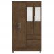 Guarda Roupa 102 cm 4 Portas PLUS 10090 Imbuia VLR