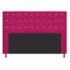 Cabeceira Estofada Dama 160 cm Queen Size Com Strass Suede Pink - Amarena Móveis