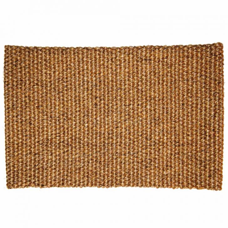 Capacho Liso Inês 40x60 Cm Camelo Apaeb