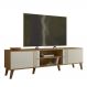 Rack Bancada Para TV 75 Pol 180 cm Denv Nature Off White PLLA