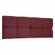 Cabeceira Painel Casal 1,40m Nina Suede Marsala - Pallazio