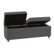 Recamier Bau Madri 1,40m Suede Cinza - Inova Decor