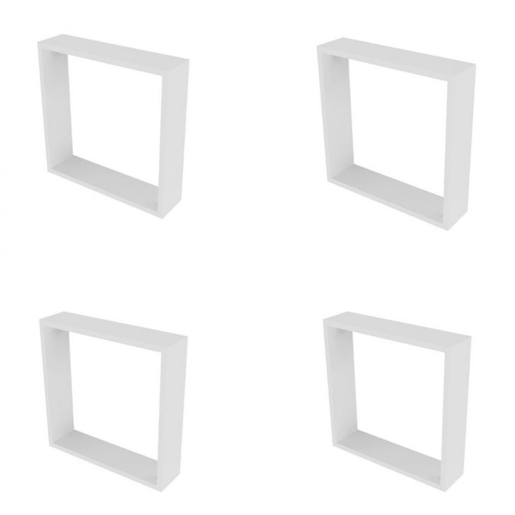 Conjunto Com 4 Nichos Vidame Branco