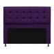 Cabeceira Copenhague 140 cm Casal Suede Roxo - Amarena Móveis