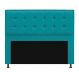 Cabeceira Copenhague 160 cm Queen Size Suede Azul Turquesa - Amarena Móveis