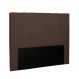 Cabeceira Verona Para Cama Box King 195 cm Suede Café - D'Rossi