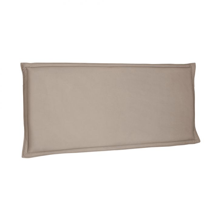 Painel para Cama Box Casal Veneza Suede Bege