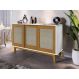Buffet Detroit 3 Portas Branco / Madeira - Tebarrot