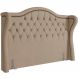Cabeceira Cama Box Casal 140 cm P05 Lisboa Veludo Bege - Lyam Decor