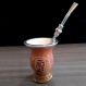 Conjunto Kit Cuia E Bomba Para Chimarrão Mate Terere Porongo Bota