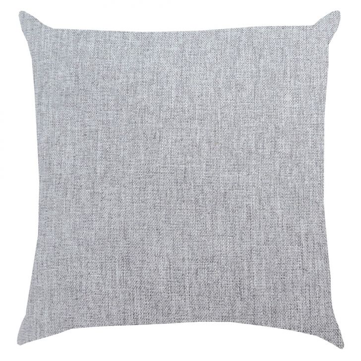Almofada Quadrada Saturno Cinza Prata  43x43 cm