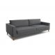 Image of Sofá 3 Lugares Benjamin Linho Cinza 180 cm MO895UP18NUVMOB