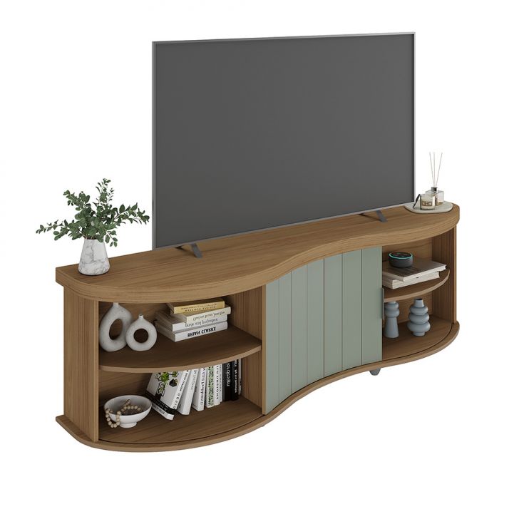 Rack para TV até 75 Polegadas Magnum Flex 1 PT Cinamomo