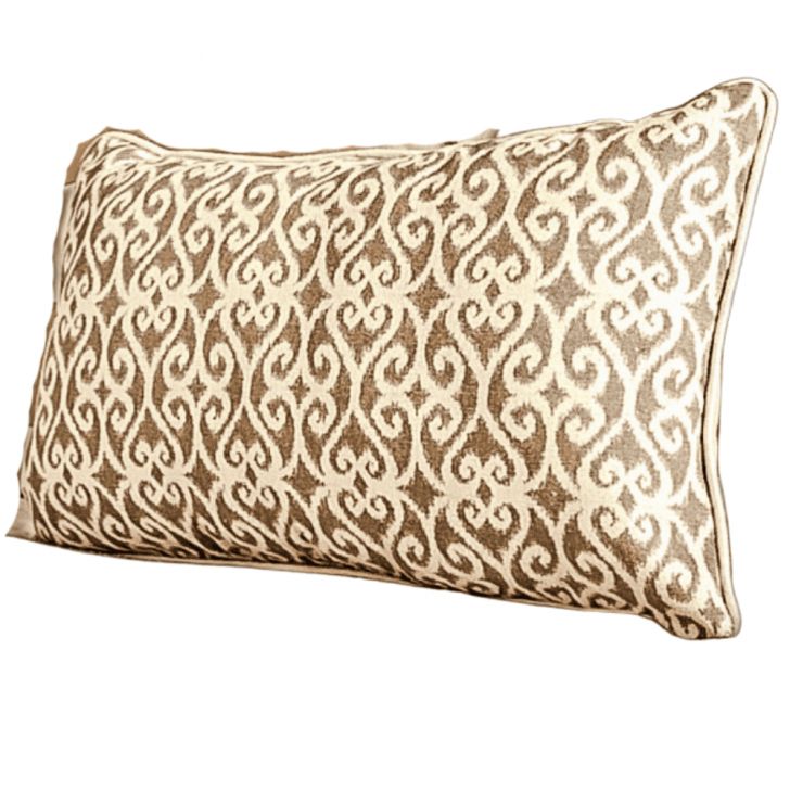 Capa De Almofada Retangular - Estampa Marrocos -  50X 30 Cm