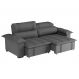 Image of Sofá 4 Lugares Retrátil e Reclinável Zurique Suede Cinza MO489UP18JOZMOB