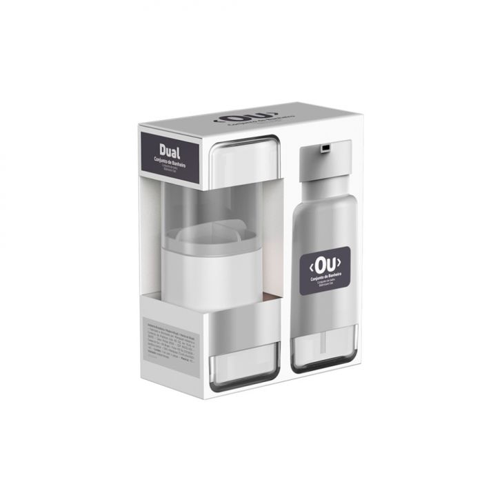 Conjunto de Banheiro Dual Branco