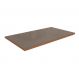 Tampo para Mesa de Jantar Kepp Vidro Bronze e Canela 160 cm