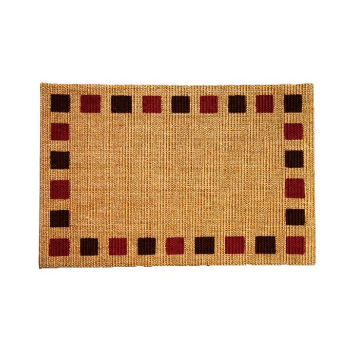 Capacho Pintado 40x60 Cm Mel Claro 140999 Apaeb