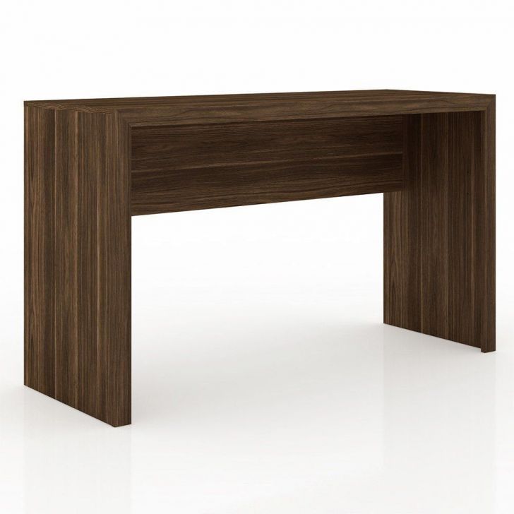 Mesa para Escritório Home Office ME4135 MDP Nogal - Gran Belo