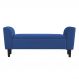 Recamier Bau Malibu 1,60m Suede Azul Marinho - Inova Decor