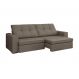 Image of Sofá 5 Lugares Retrátil e Reclinável Flexforma Versalhes Camurça 290 cm LI181UP08MWLMOB