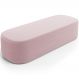 Puff Decorativo Orgânico Para Living Quarto 195cm Doha W01 Bouclê Rose - Lyam Decor