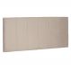 Cabeceira Painel Estofada Cama Box Casal Ravenna 140cm Suede Bege - Desk Design