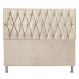 Cabeceira Queen 1,60m Paris Suede Bege - Pallazio