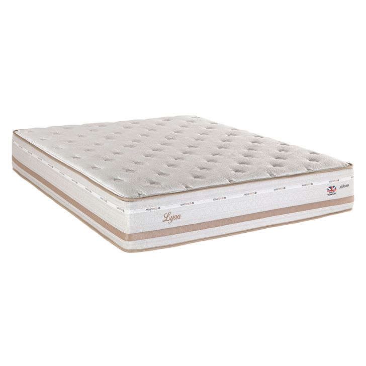 Colchão Queen Lyon Mola Maxspring (31x158x198) Bege E Branco