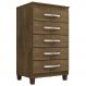 Comoda 5 Gavetas 57 cm Moden 2259 Malbec INCP