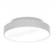 Plafon Painel Sobrepor Redondo 50cm 2 Lâmpadas 7653 Branco
