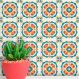 Adesivos de Azulejos Ladrilhos Hidráulicos Modelo 188-20x20cm