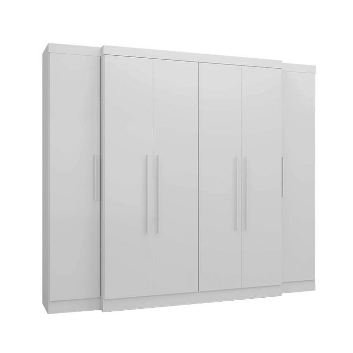 Guarda-roupa Casal Imperial 6 Portas 6 Gavetas Branco