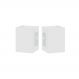 Kit 2 Arandelas de Parede Plus 1104 Branco com Focos - RPM Móveis