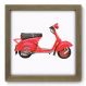 Quadro Decorativo - Vespa - 003qdvm