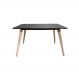 Mesa Retangular Eames Charles Eiffel 120x80cm Trevisul - Preto