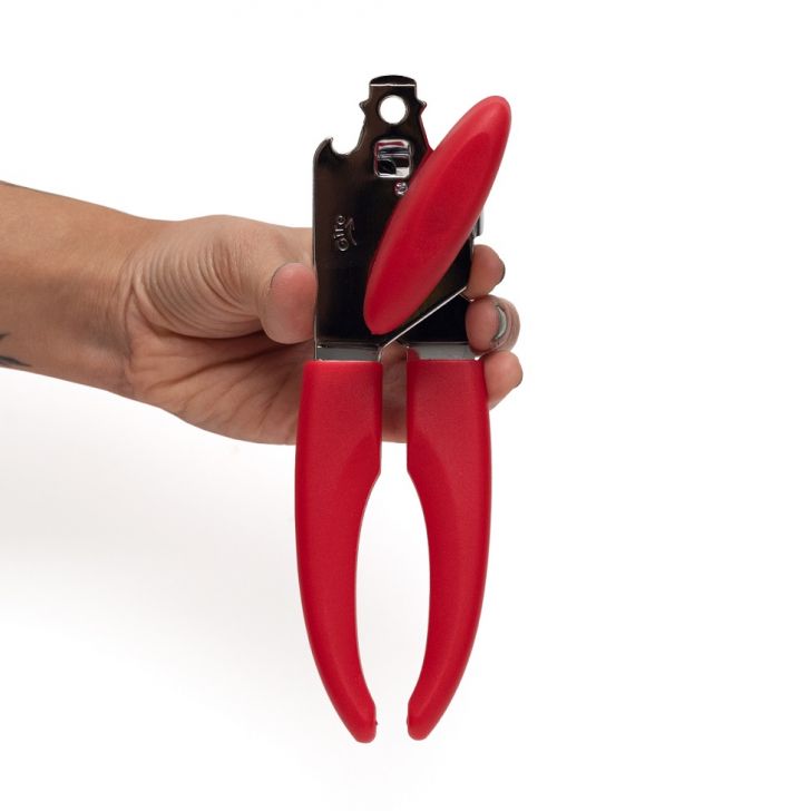 Abridor de Latas Oikos Vermelho