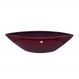 Vaso Decorativo Barca Vermelho Lira 17x63x17 cm - D'Rossi