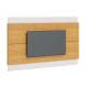Painel para TV Classic 2.2 Nature com Off White - Imcal Móveis