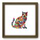 Quadro Decorativo - Gato - 263qdsm