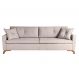 Image of Sofá 3 Lugares Viena Linho Bege 190 cm SO964UP08HSXMOB