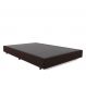 Base para Cama Box Casal Desmontável Torvi (35x138x188) Suede Marrom