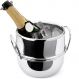 Balde de Gelo para Garrafas Champanheira Inox 4L com Alça Forma Inox