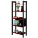 Estante Multiuso Gamer Livreiro Office 5 Prateleiras Preto/Vermelho